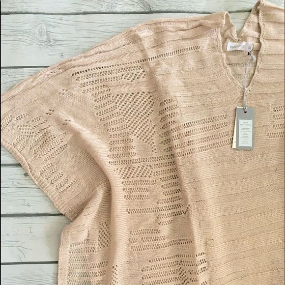 Mersea souk knit tunic-beige-NWT-OS - Picture 6 of 13